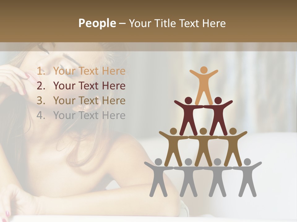 Room Facial Y PowerPoint Template