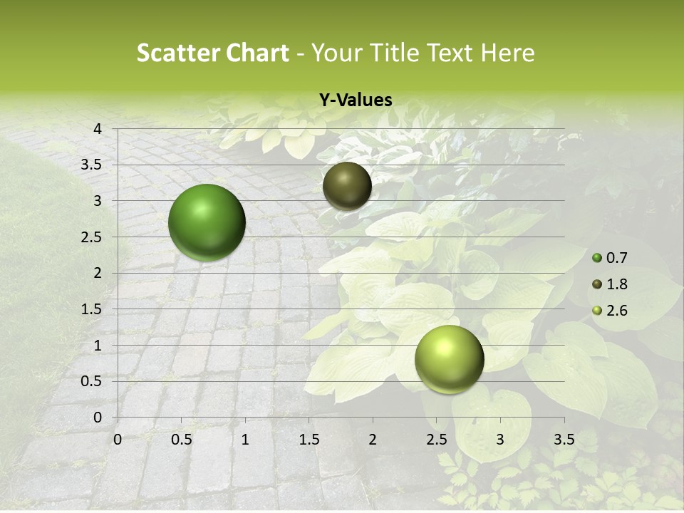 Moss Pots Foliage PowerPoint Template