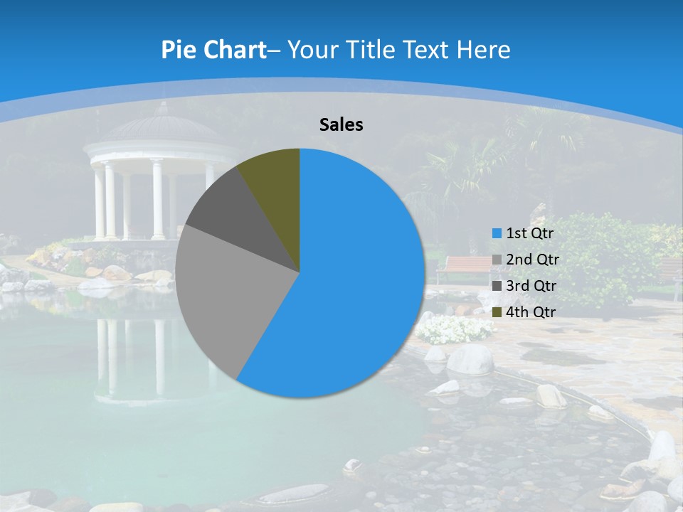 Smooth Water Freshness PowerPoint Template