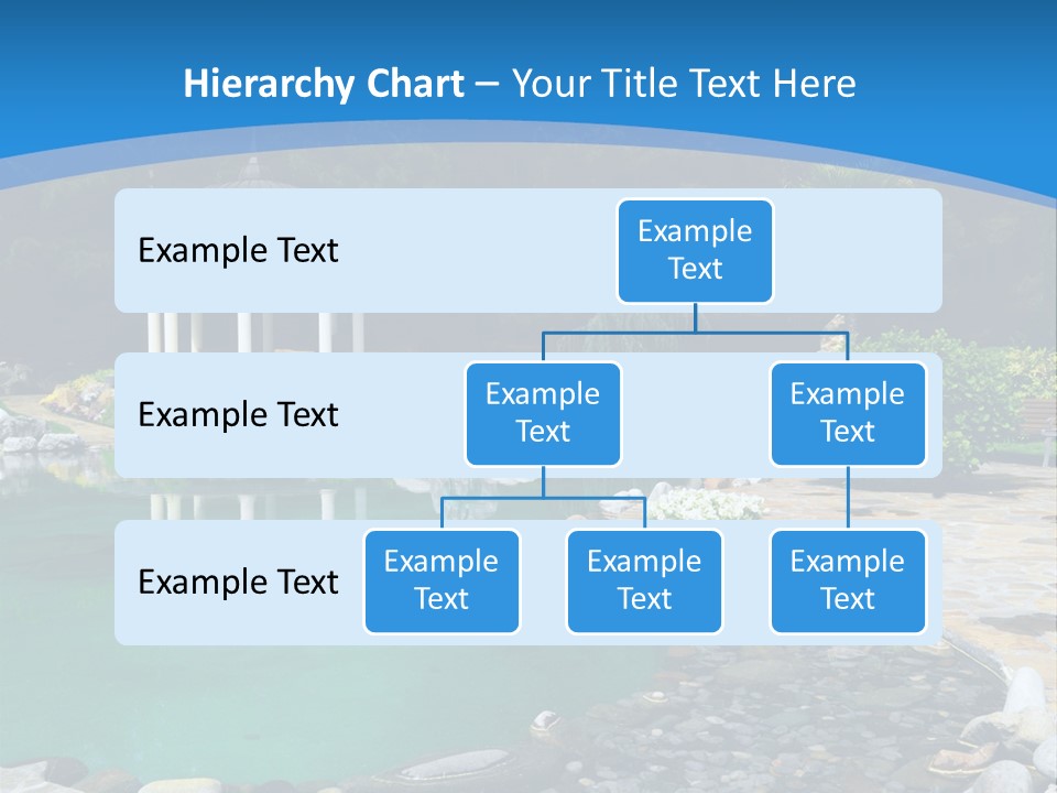Smooth Water Freshness PowerPoint Template