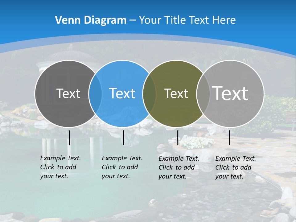 Smooth Water Freshness PowerPoint Template