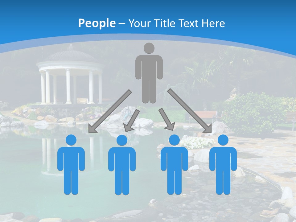 Smooth Water Freshness PowerPoint Template