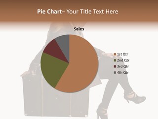 Suitcase Transportation Attractive PowerPoint Template