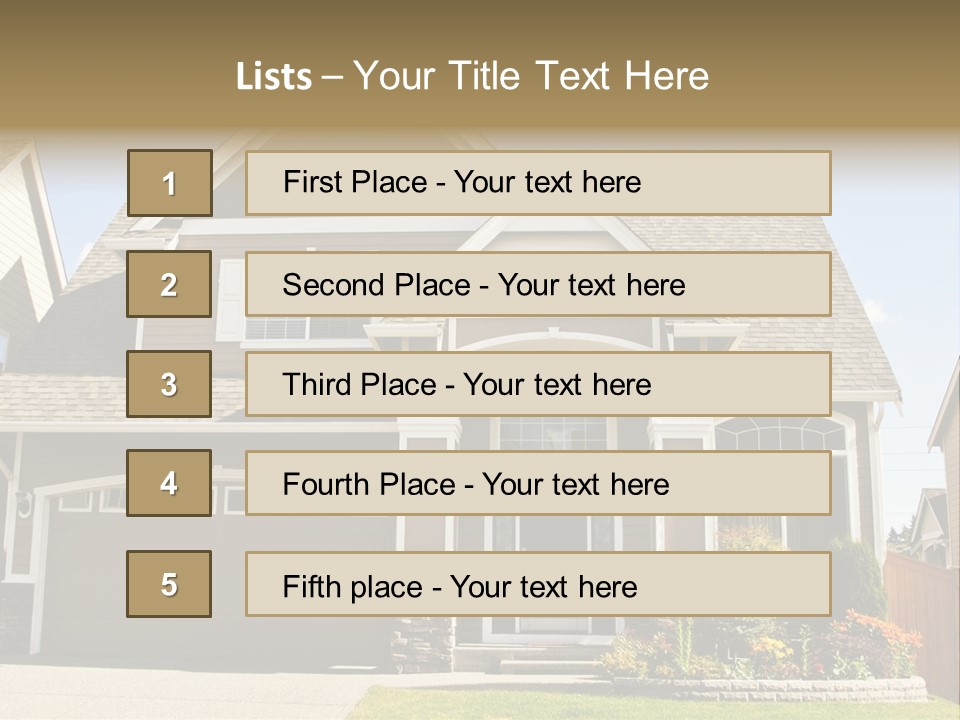 Exterior Traditional Custom PowerPoint Template