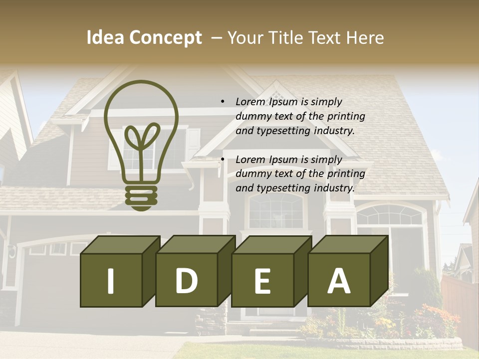 Exterior Traditional Custom PowerPoint Template
