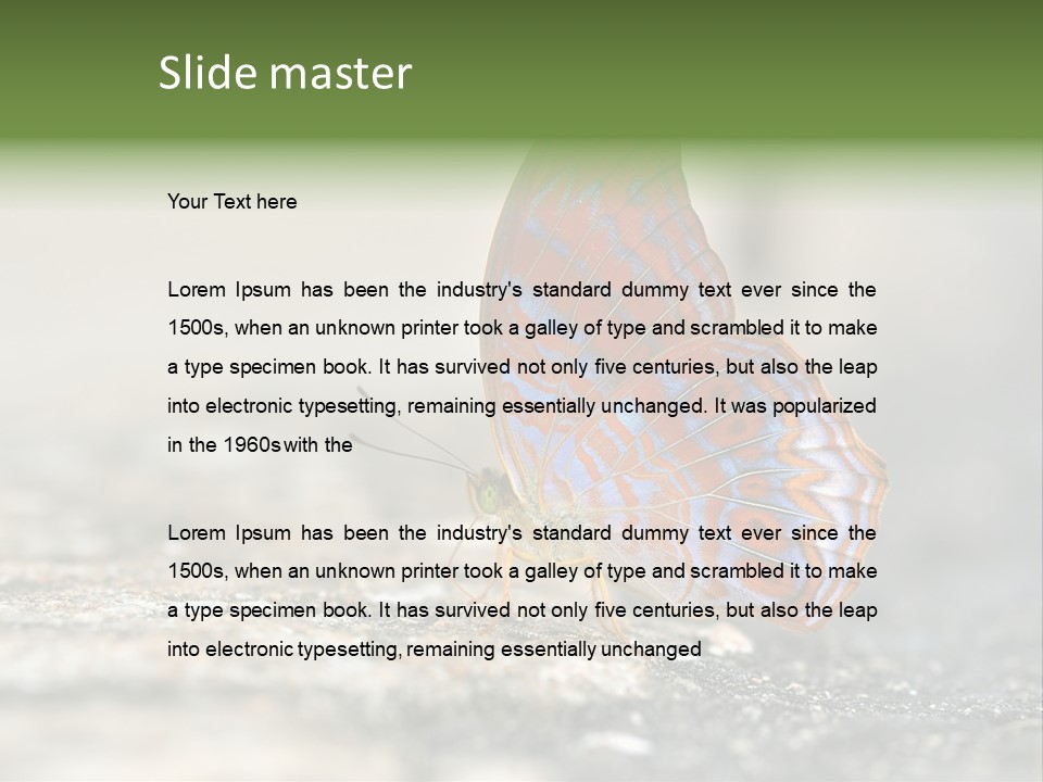 Terpander Forest Background PowerPoint Template