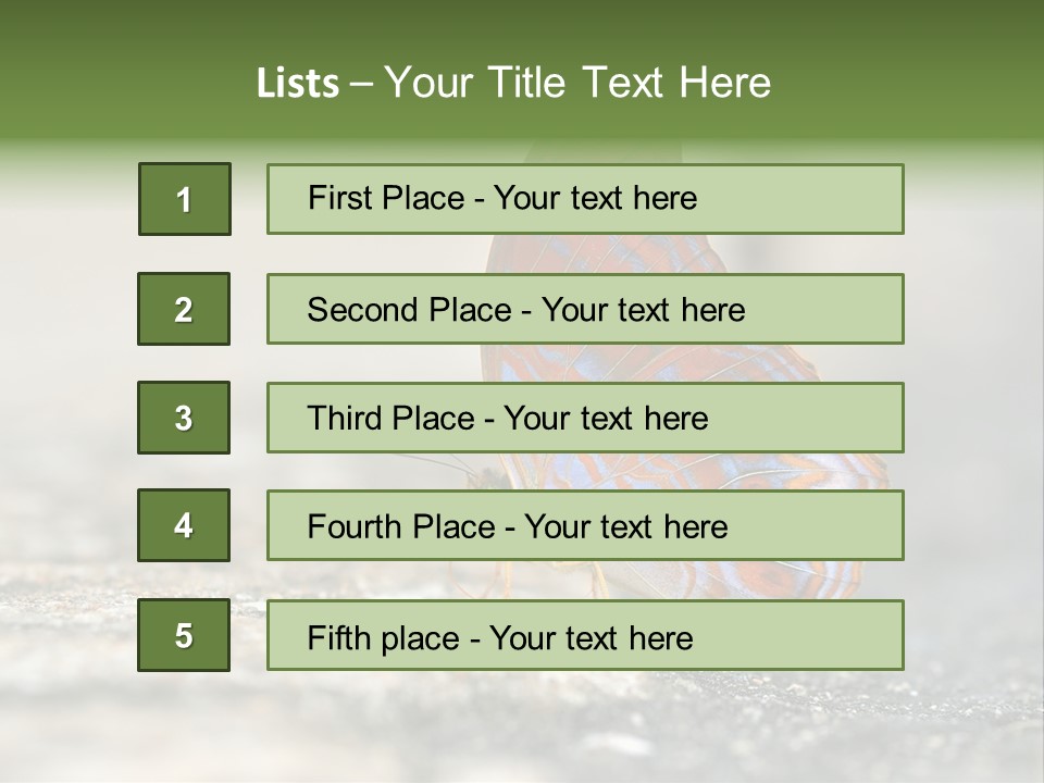 Terpander Forest Background PowerPoint Template