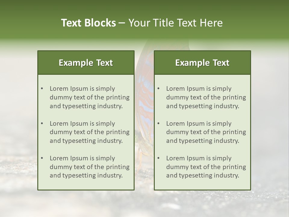 Terpander Forest Background PowerPoint Template