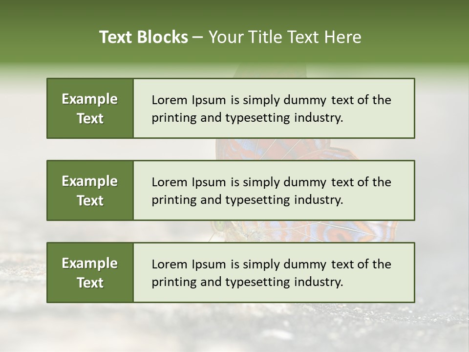 Terpander Forest Background PowerPoint Template
