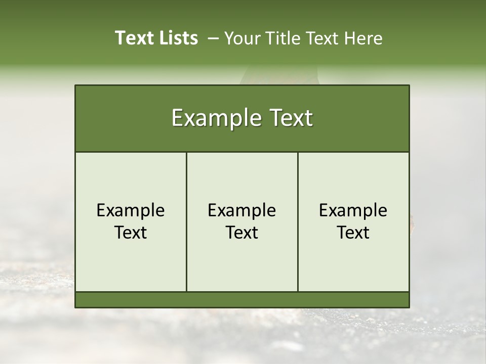 Terpander Forest Background PowerPoint Template