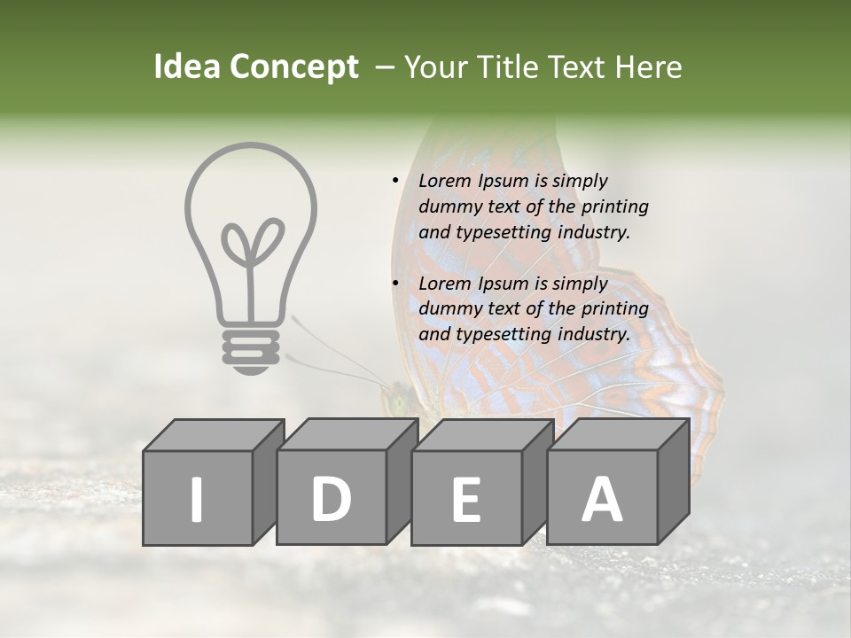 Terpander Forest Background PowerPoint Template