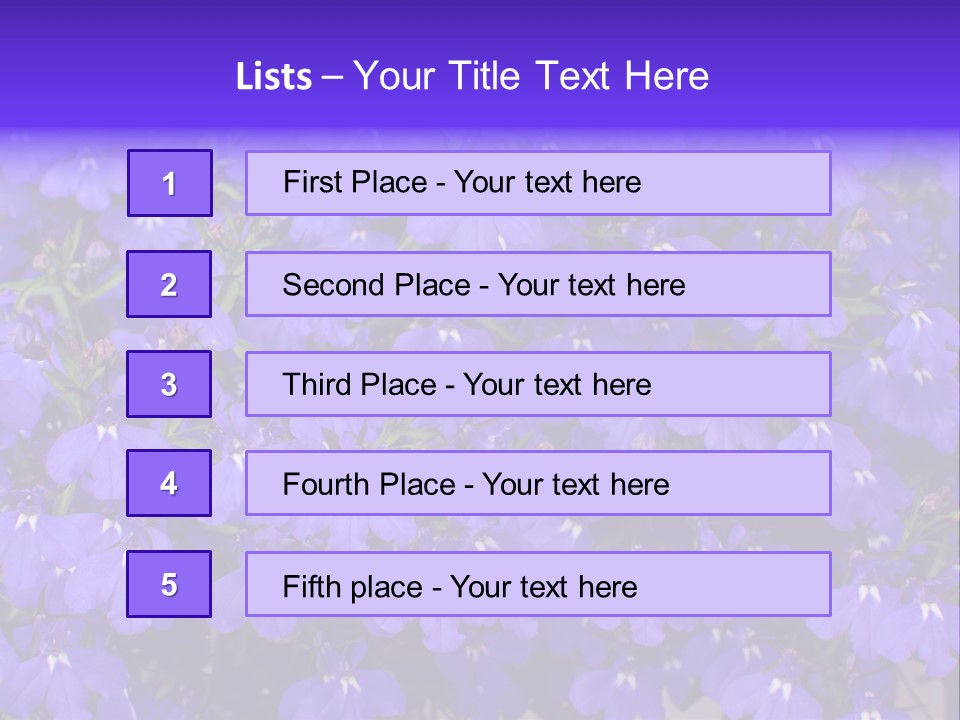 Background Garden Beauty PowerPoint Template