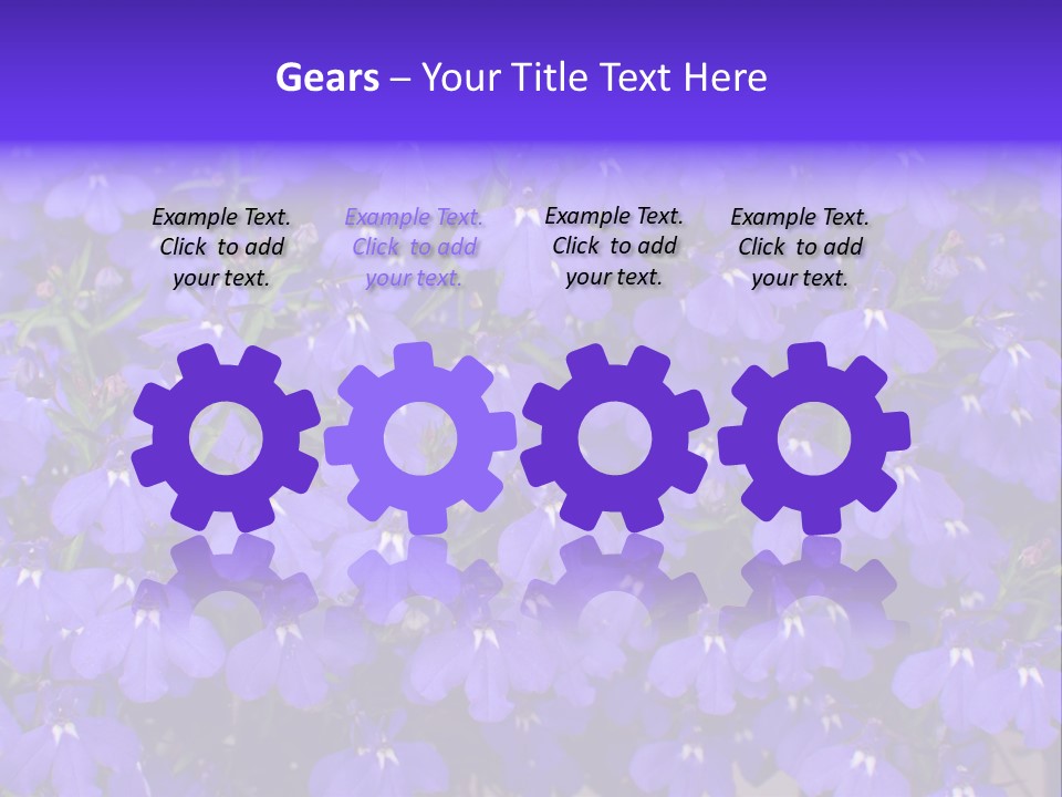 Background Garden Beauty PowerPoint Template