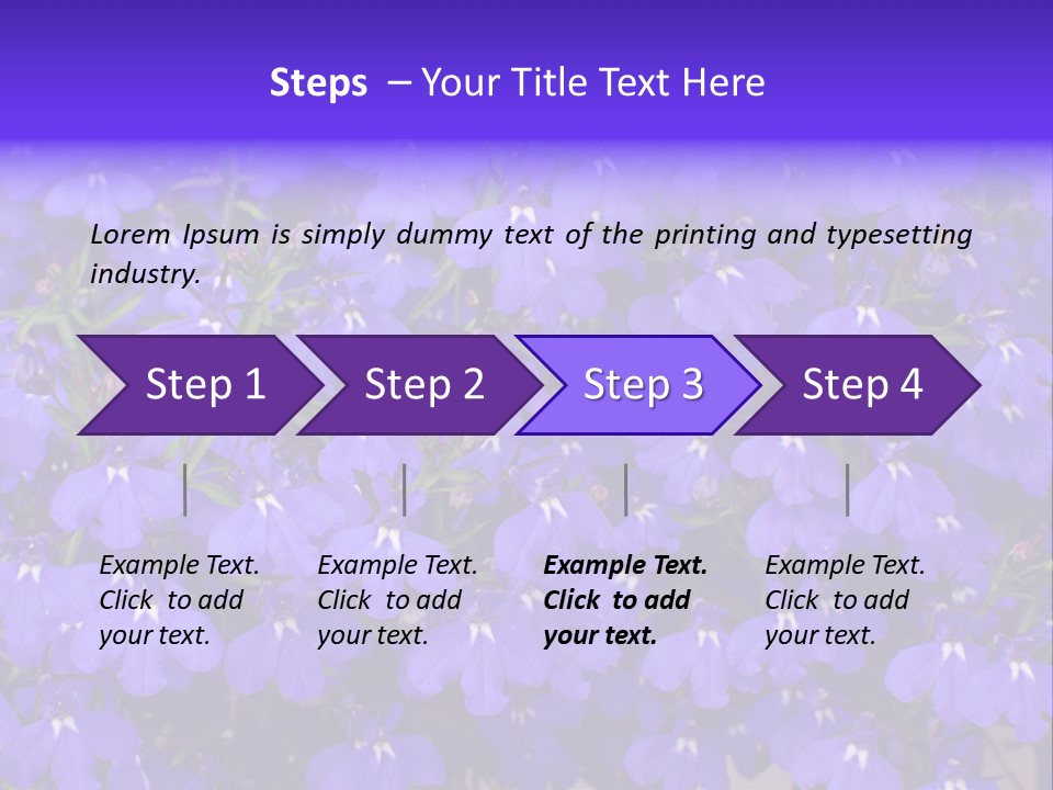 Background Garden Beauty PowerPoint Template