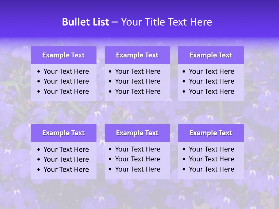 Background Garden Beauty PowerPoint Template