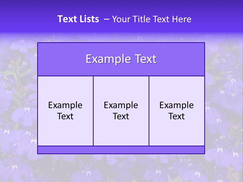 Background Garden Beauty PowerPoint Template