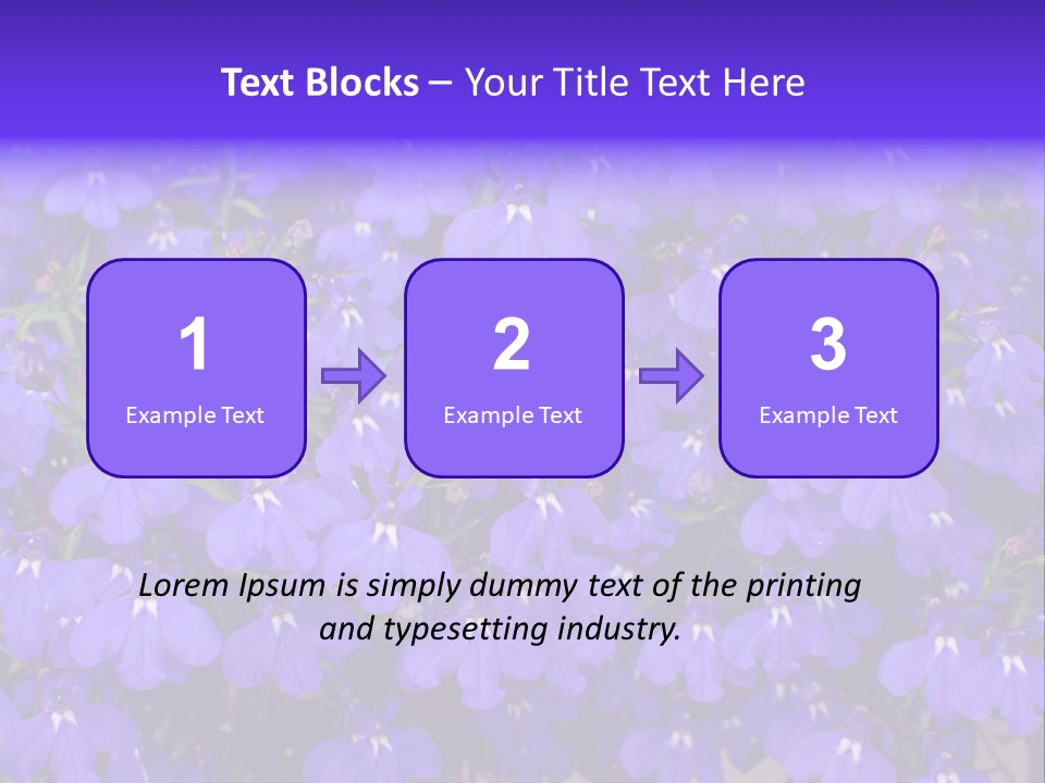 Background Garden Beauty PowerPoint Template