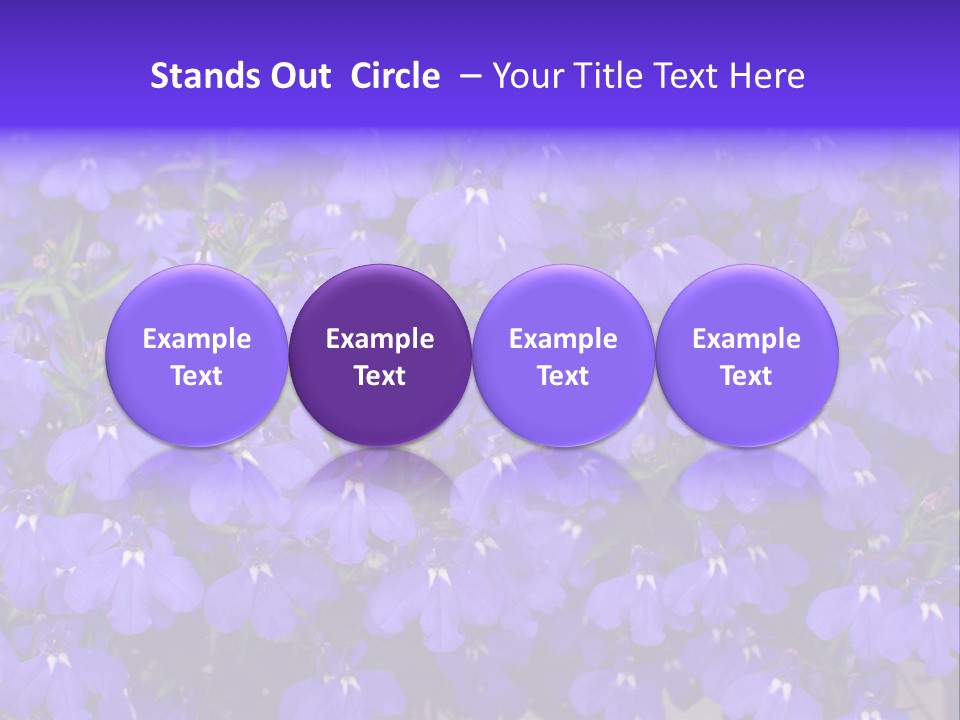 Background Garden Beauty PowerPoint Template