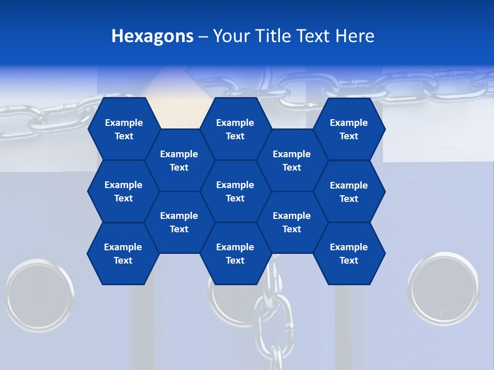 Confidential Theft Padlock PowerPoint Template