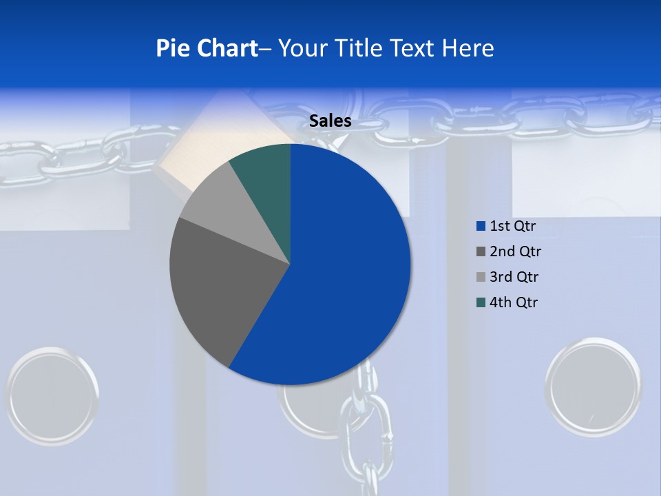 Confidential Theft Padlock PowerPoint Template