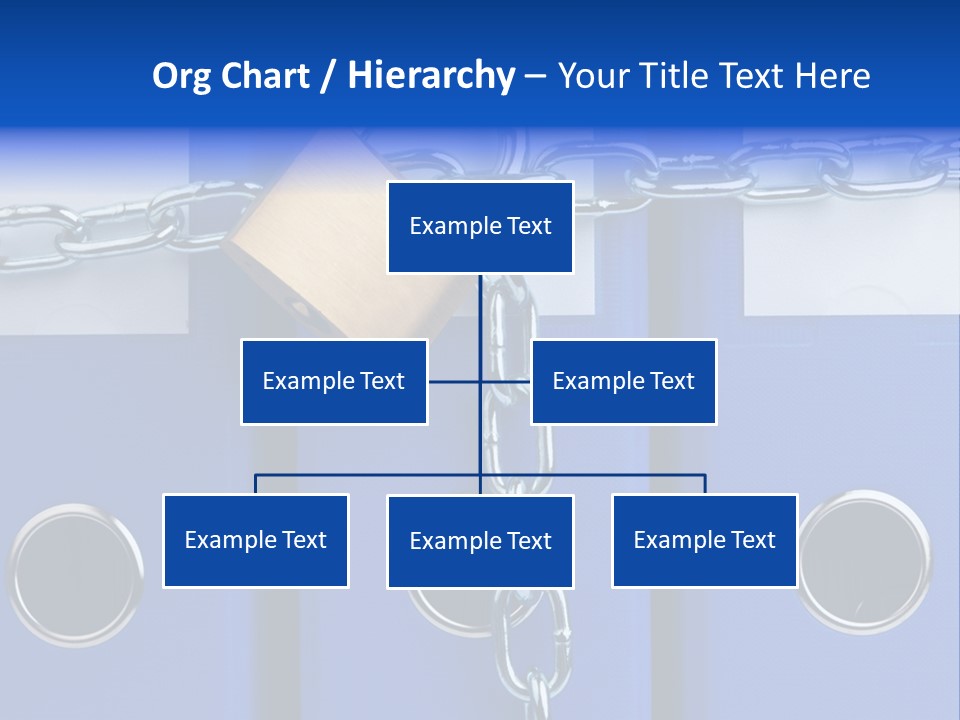 Confidential Theft Padlock PowerPoint Template