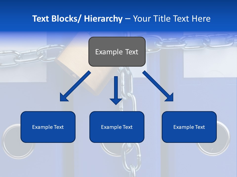 Confidential Theft Padlock PowerPoint Template