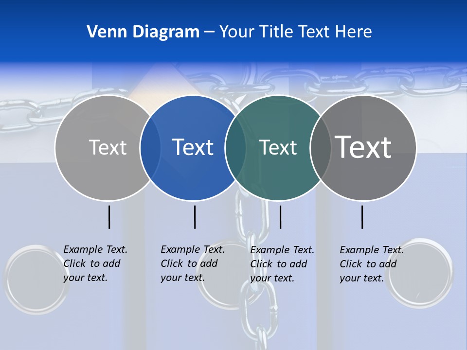 Confidential Theft Padlock PowerPoint Template