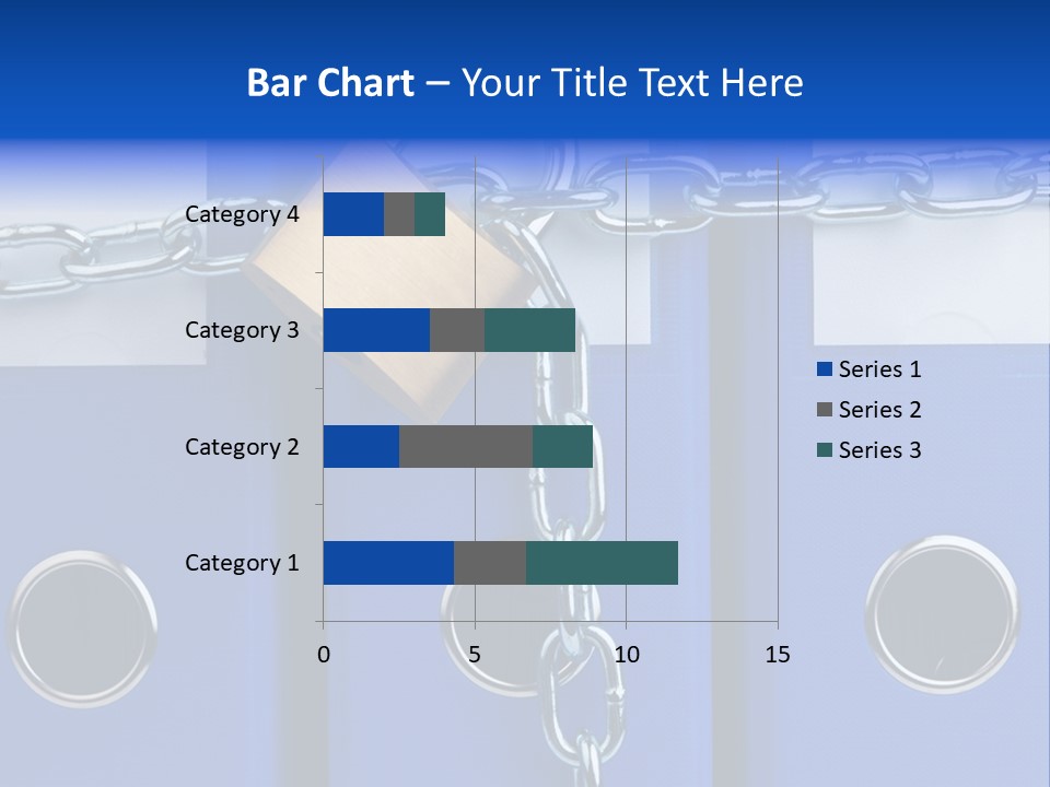 Confidential Theft Padlock PowerPoint Template