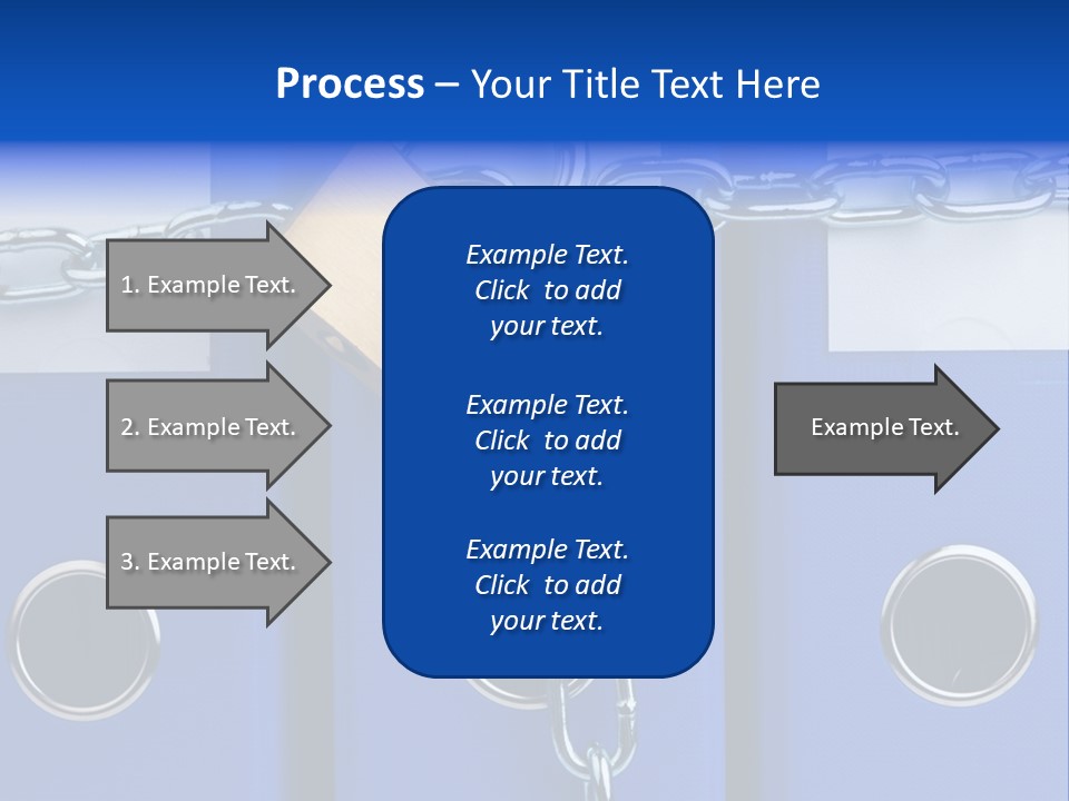 Confidential Theft Padlock PowerPoint Template