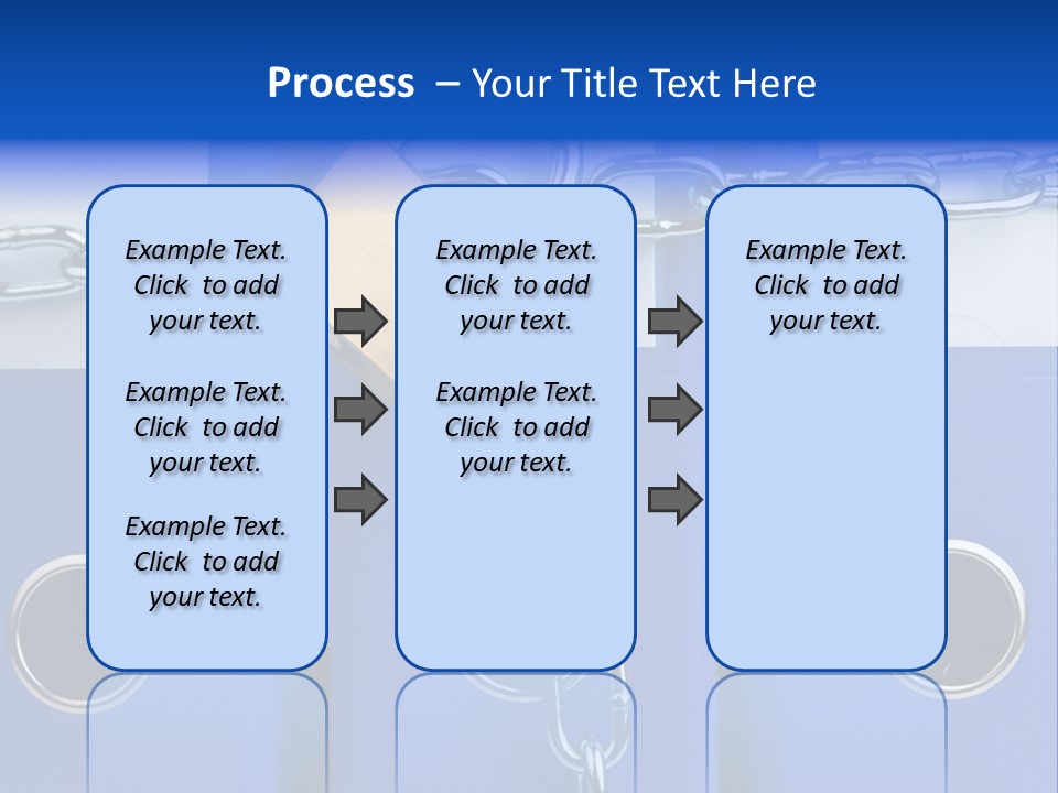 Confidential Theft Padlock PowerPoint Template