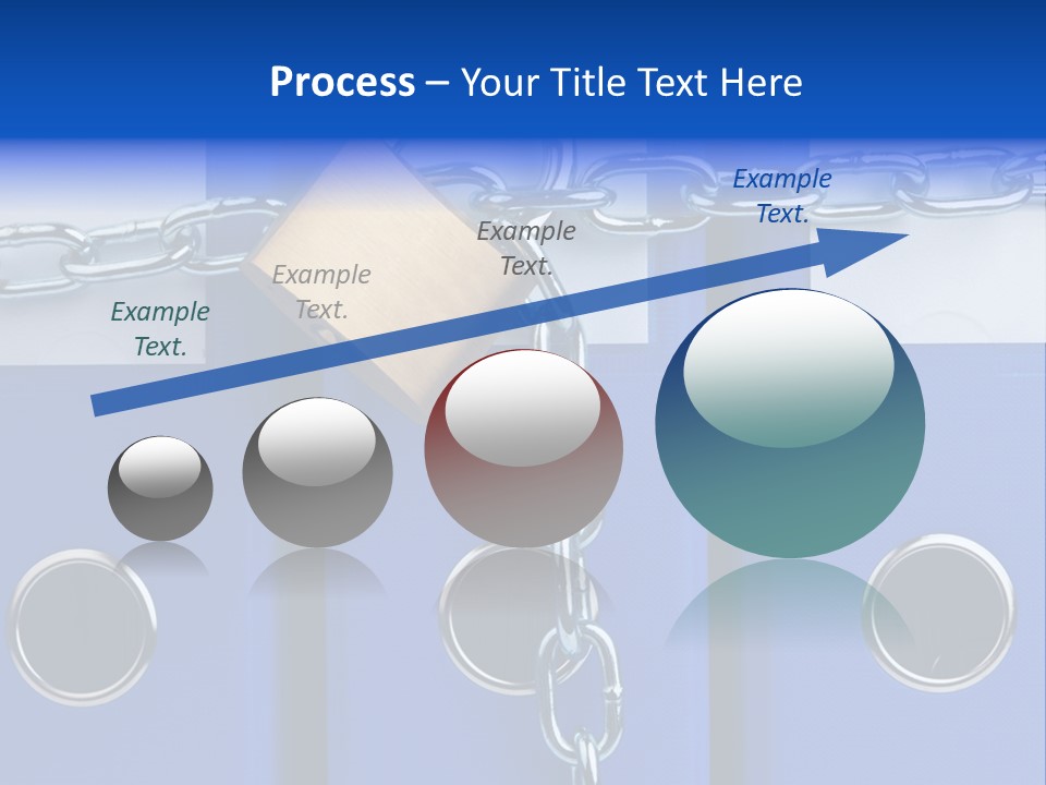Confidential Theft Padlock PowerPoint Template