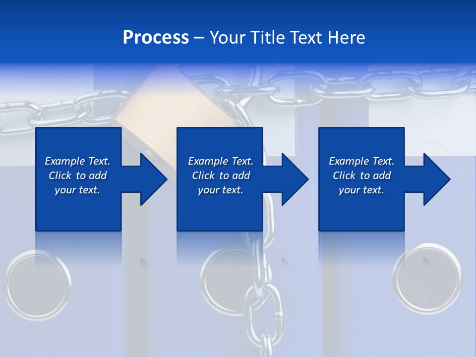 Confidential Theft Padlock PowerPoint Template