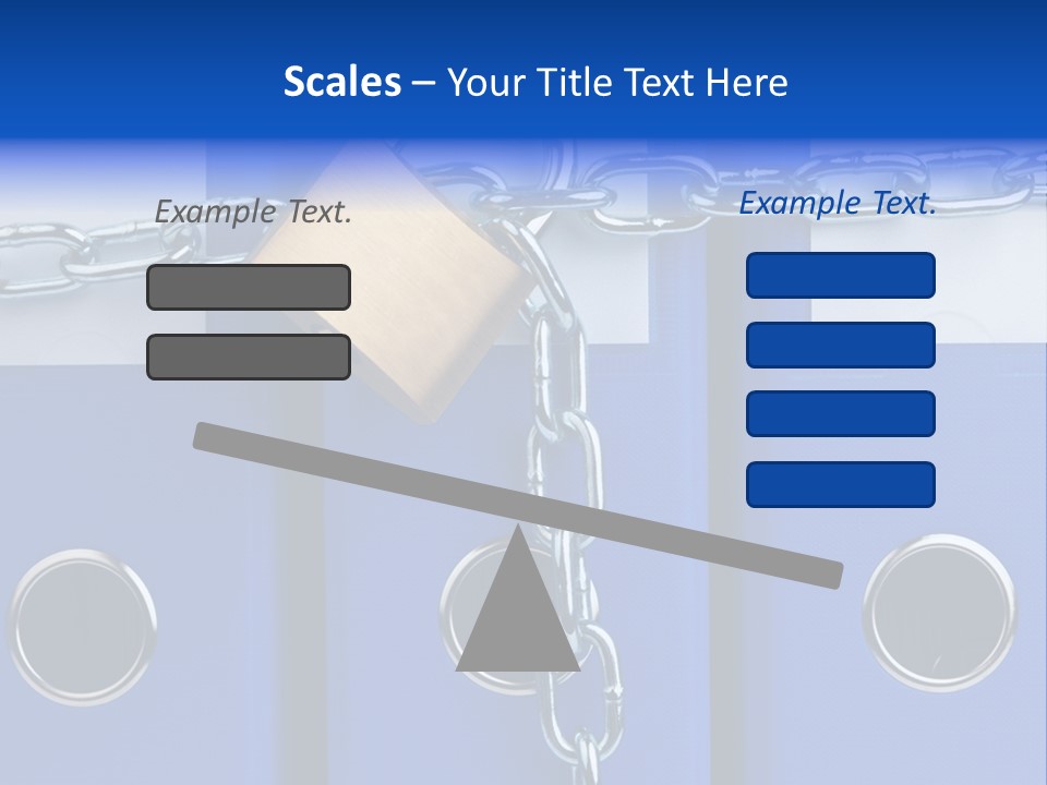 Confidential Theft Padlock PowerPoint Template