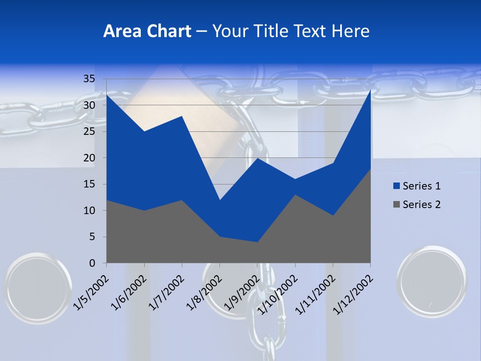 Confidential Theft Padlock PowerPoint Template