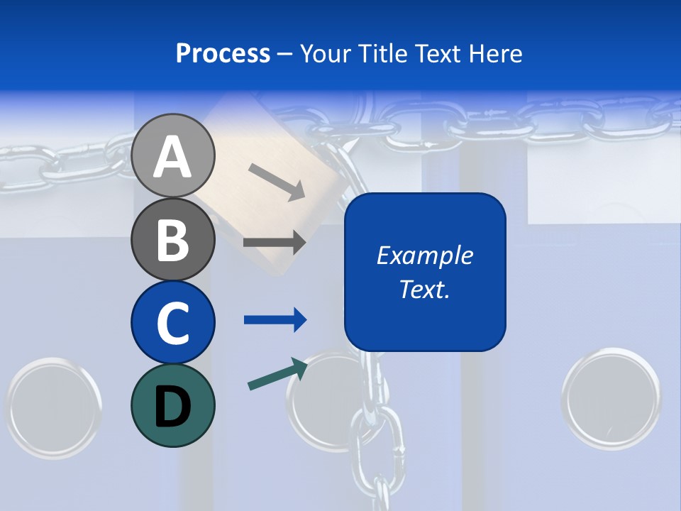 Confidential Theft Padlock PowerPoint Template
