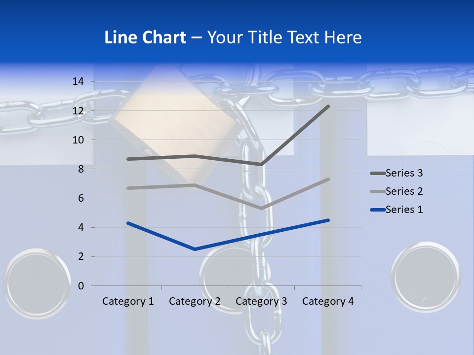 Confidential Theft Padlock PowerPoint Template