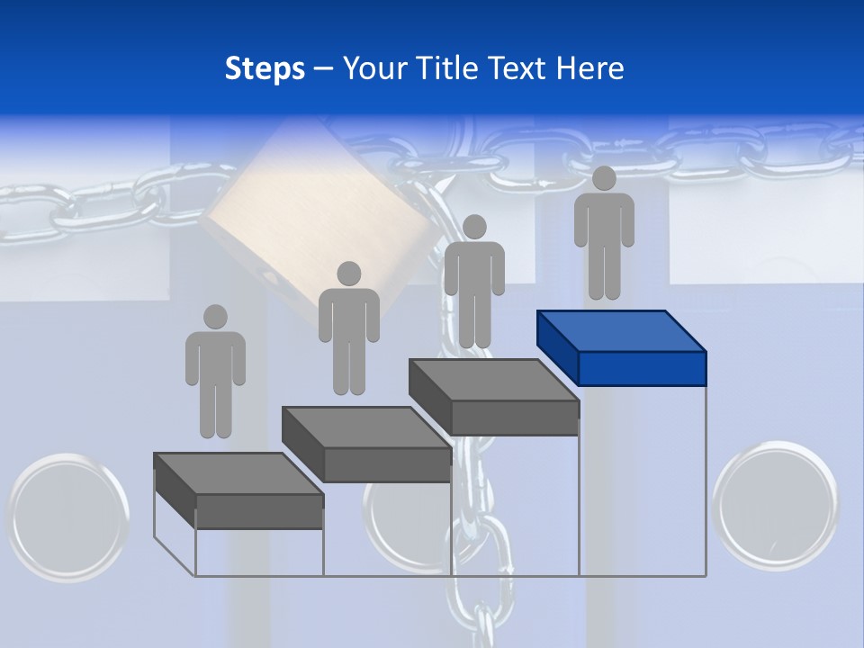 Confidential Theft Padlock PowerPoint Template