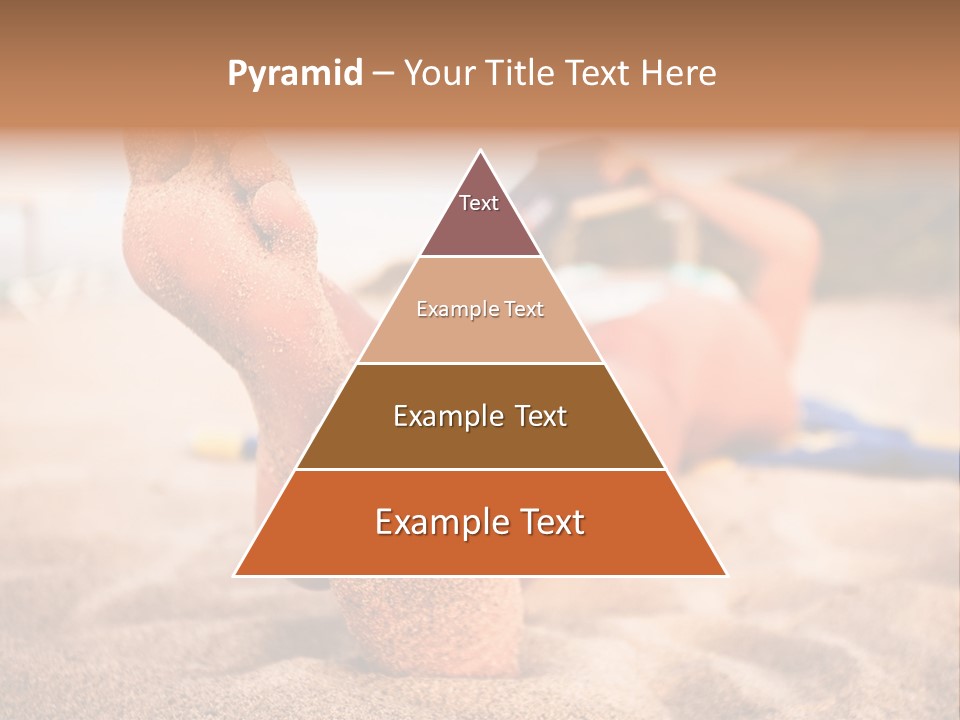 Sandy Water Tropical PowerPoint Template