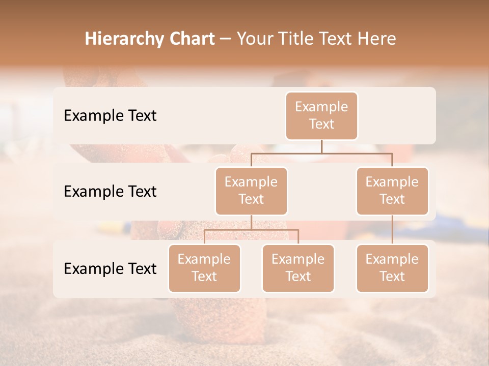 Sandy Water Tropical PowerPoint Template