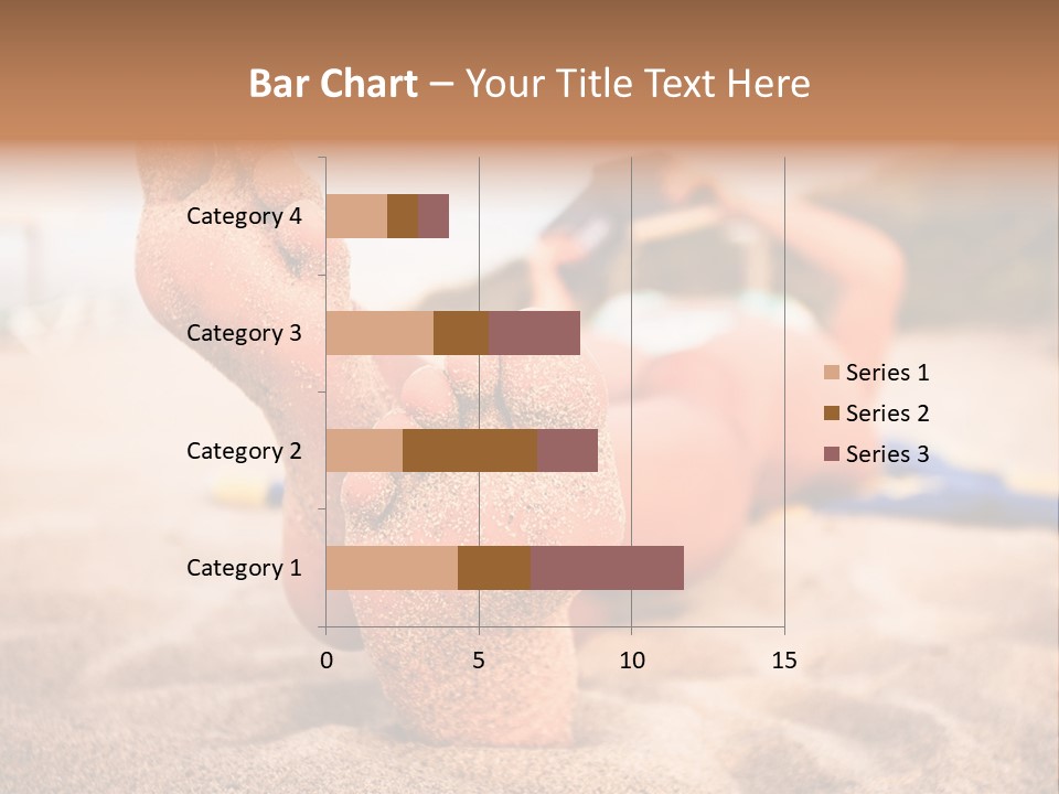 Sandy Water Tropical PowerPoint Template