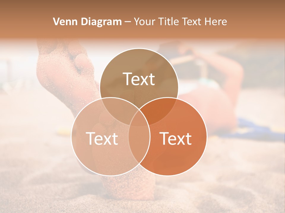 Sandy Water Tropical PowerPoint Template