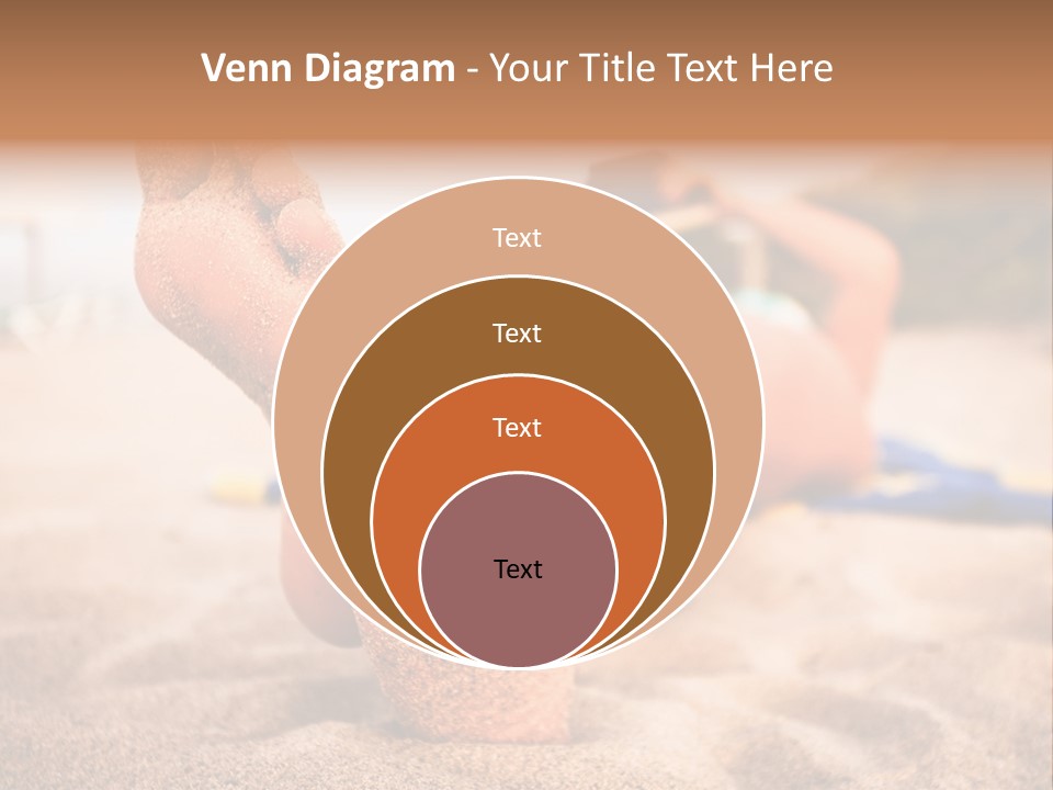 Sandy Water Tropical PowerPoint Template