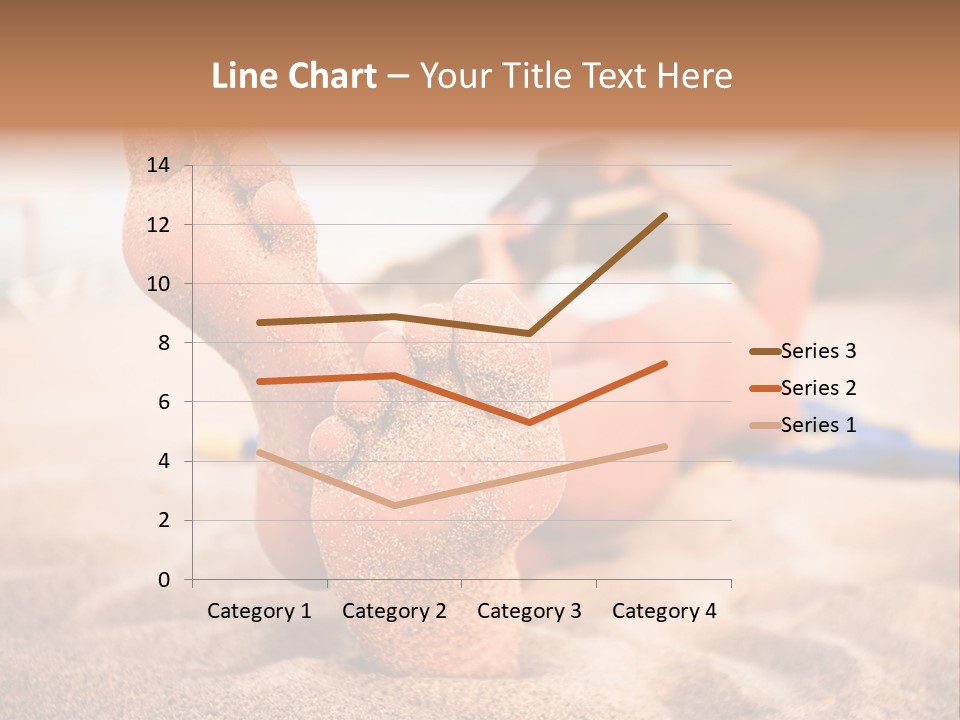 Sandy Water Tropical PowerPoint Template