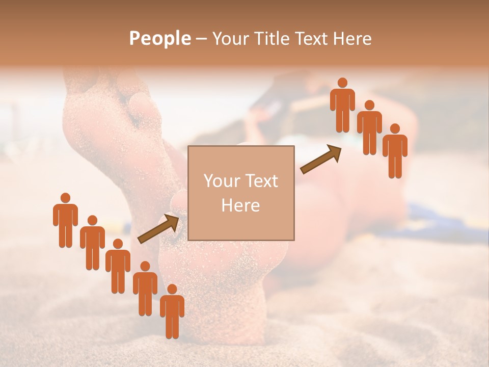 Sandy Water Tropical PowerPoint Template