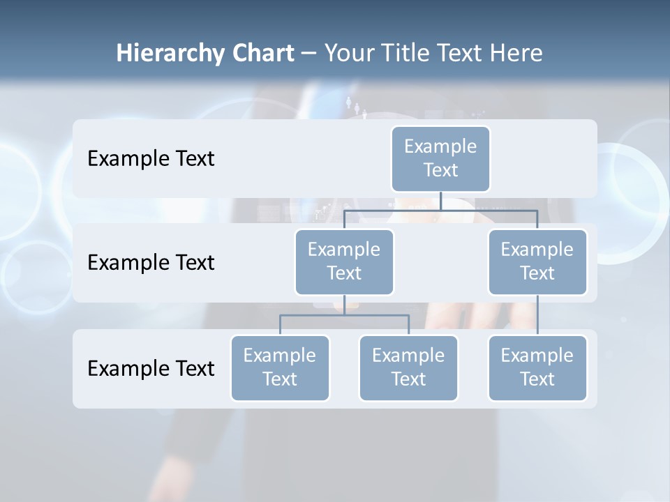 A Person Touching A Button On A Touch Screen PowerPoint Template