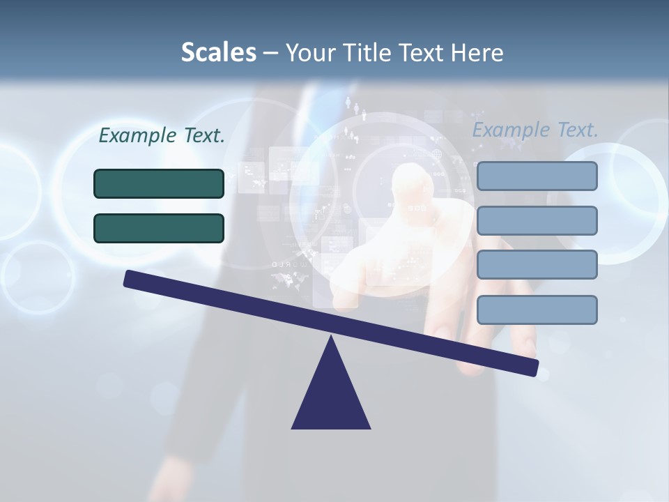 A Person Touching A Button On A Touch Screen PowerPoint Template