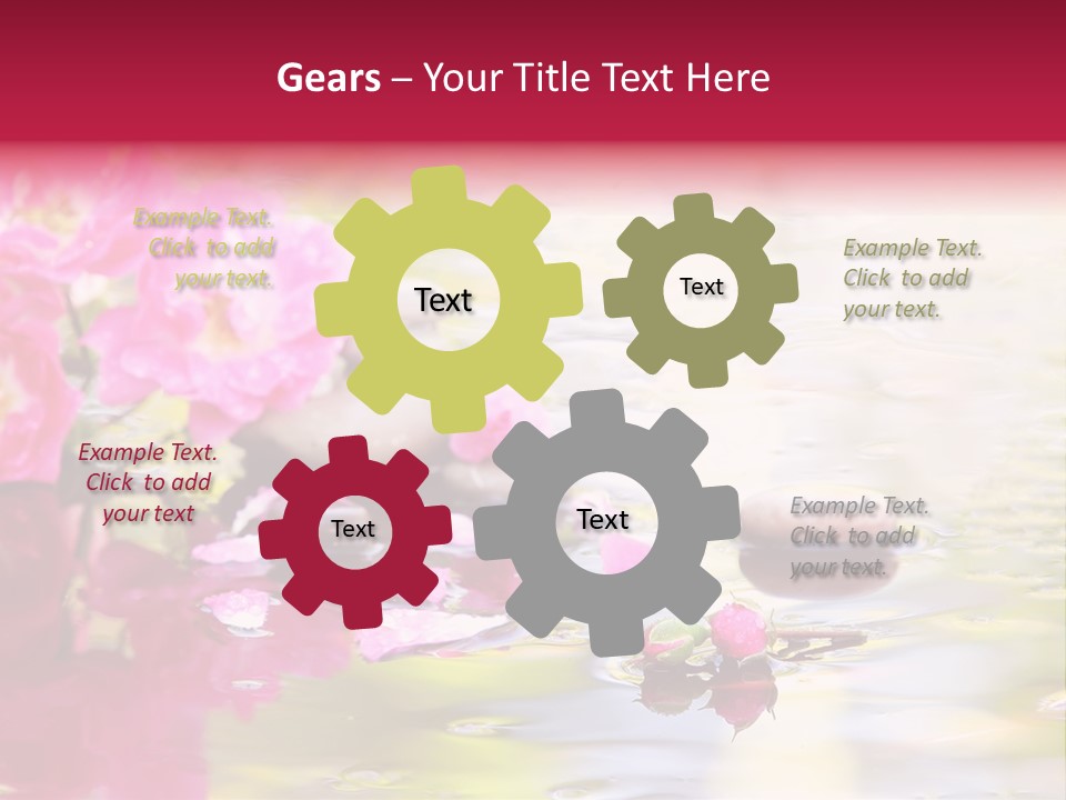 Wet Healthy Refreshing PowerPoint Template