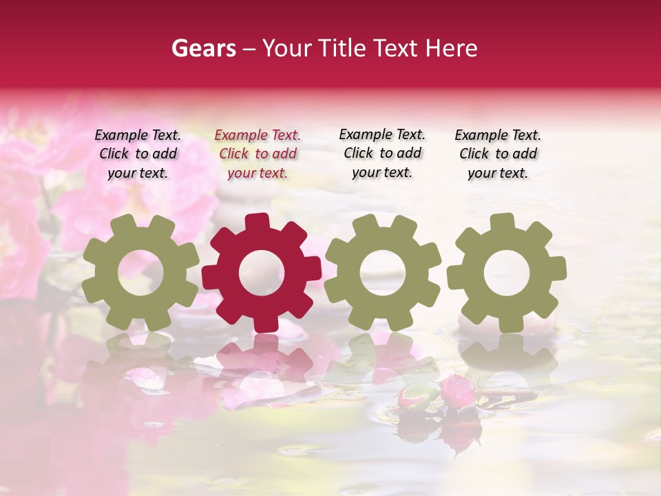 Wet Healthy Refreshing PowerPoint Template