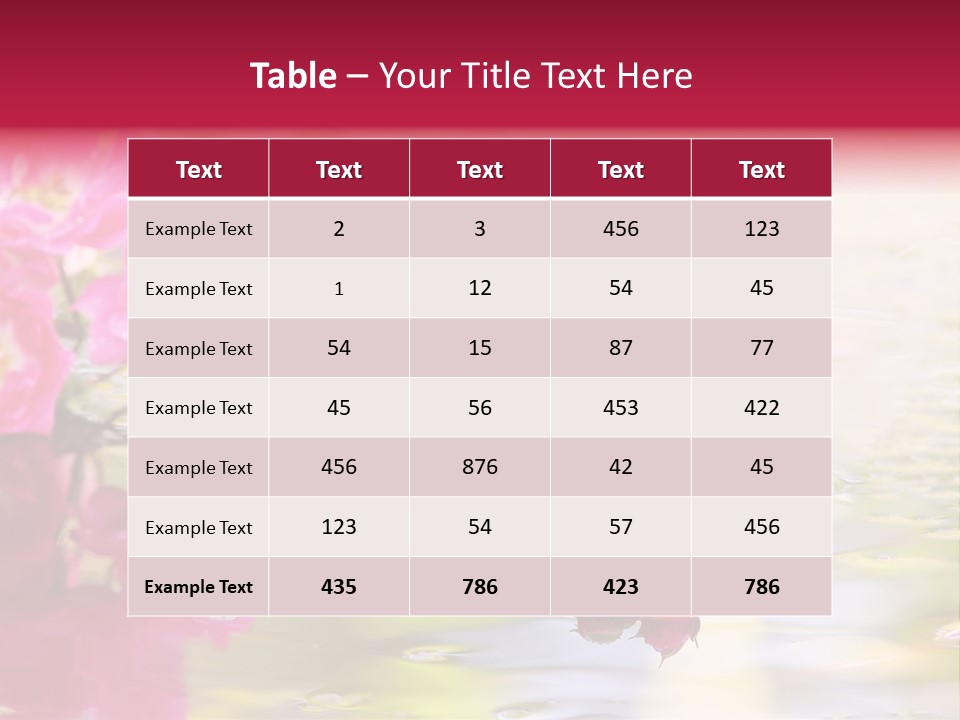 Wet Healthy Refreshing PowerPoint Template