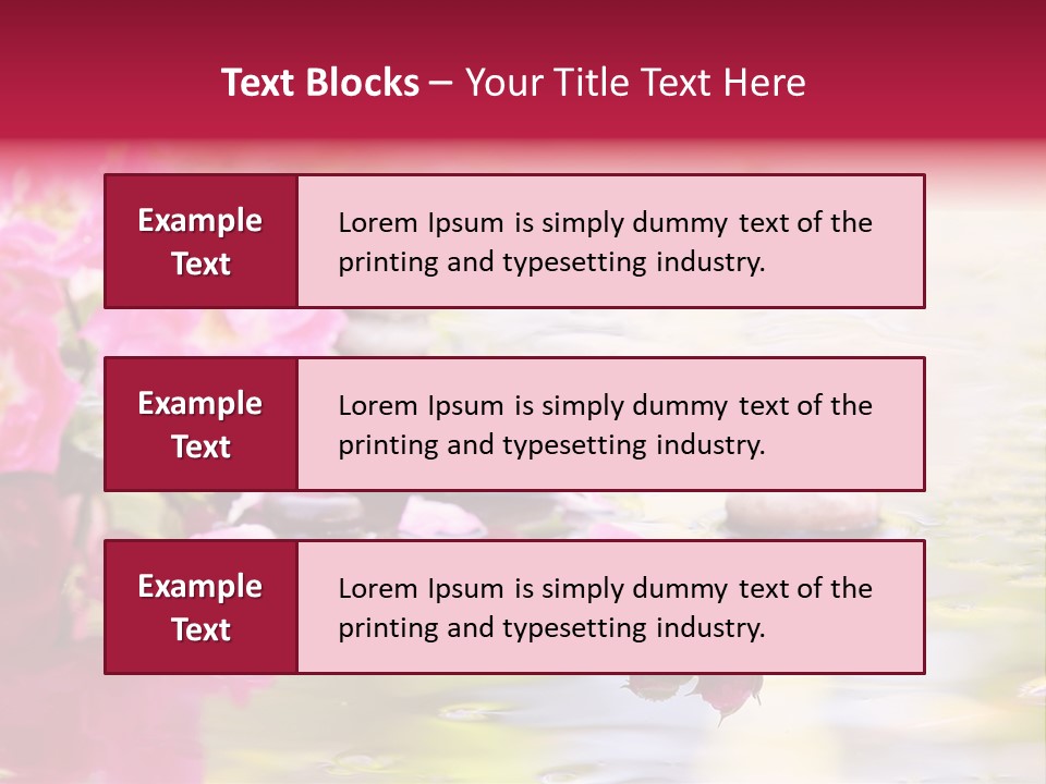 Wet Healthy Refreshing PowerPoint Template